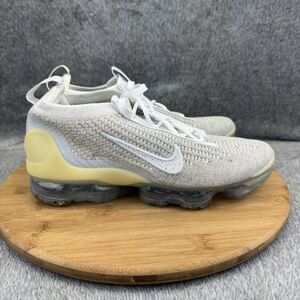 Nike Air Vapormax 2021 Flyknit Shoes Womens Size 8.5 DC4112-100 Running Athletic